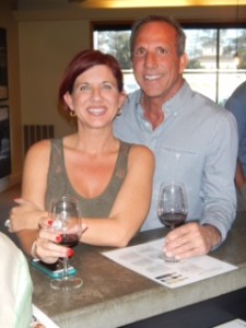 Naomi Loomis enjoying Napa Wine Country