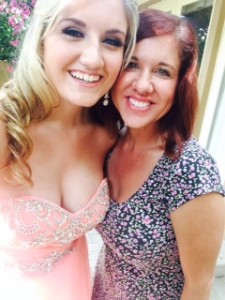 Naomi Loomis and Daughter Before Prom